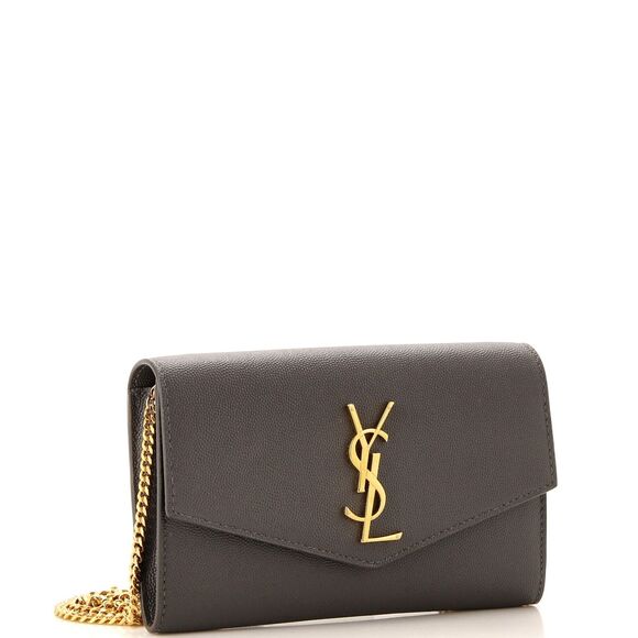 Saint Laurent Uptown Chain Wallet #137255S17B - Picture 2 of 6